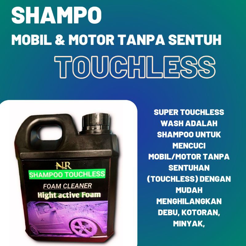 shampo cuci mobil & motor TANPA SENTUH TOUCHLESS