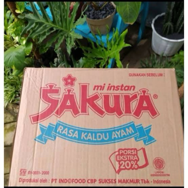 

1 Dus Mi Instan Sakura rasa Kaldu Ayam { isi 40 Bungkus }