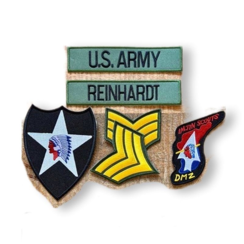 Arfacloth - Patch Bordir Emblem John Lennon Reinhardt - Extra Asesoris Jacket