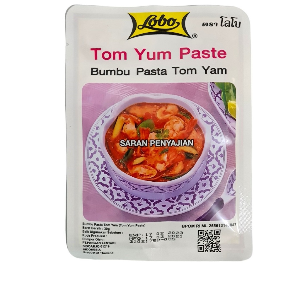 

Bumbu Tom Yum Tomyum Tomyam Kari Green Red Curry Paste Ala Thailand Instant LOBO