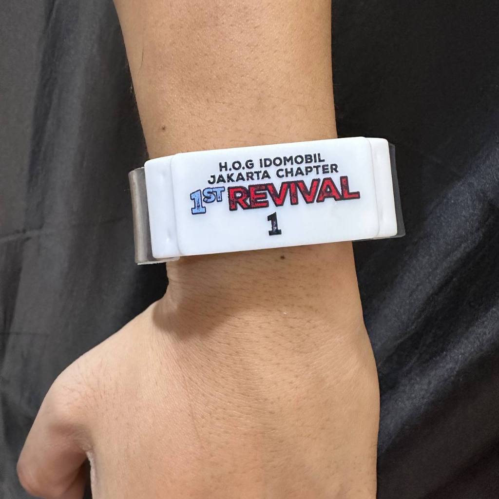 Gelang Konser 8 Mode Custom / Gelang Lampu Konser / Wristband Konser