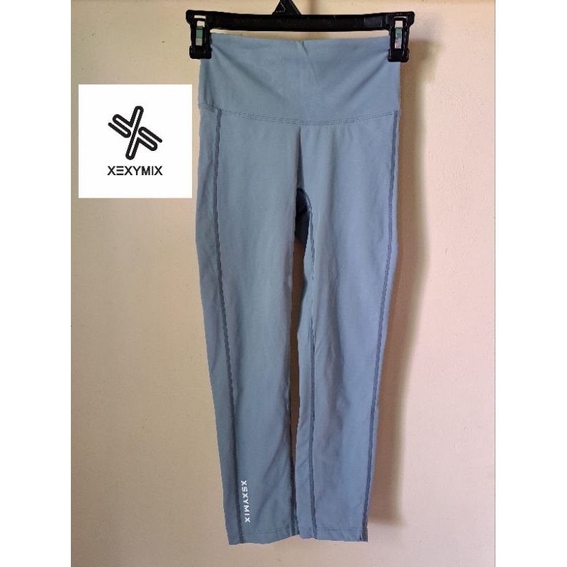 [PRELOVED/THRIFT] XEXYMIX LEGGING SPORT OLAHRAGA WANITA WARNA SAGE GREEN SZ S