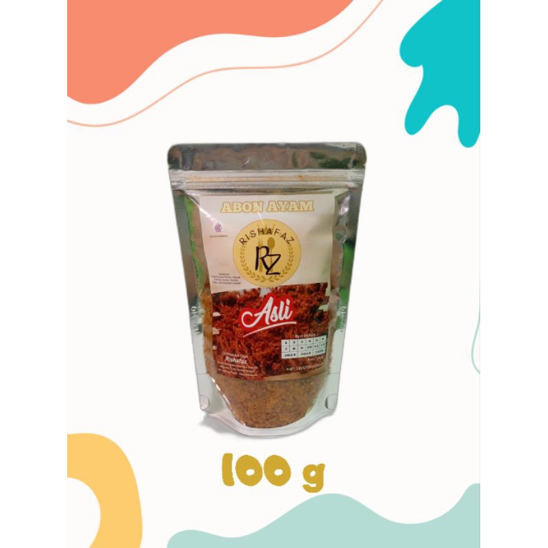 

Abon Ayam 100g/Abon Ayam Original/Abon Ayam Special/Abon Ayam Rishafaz