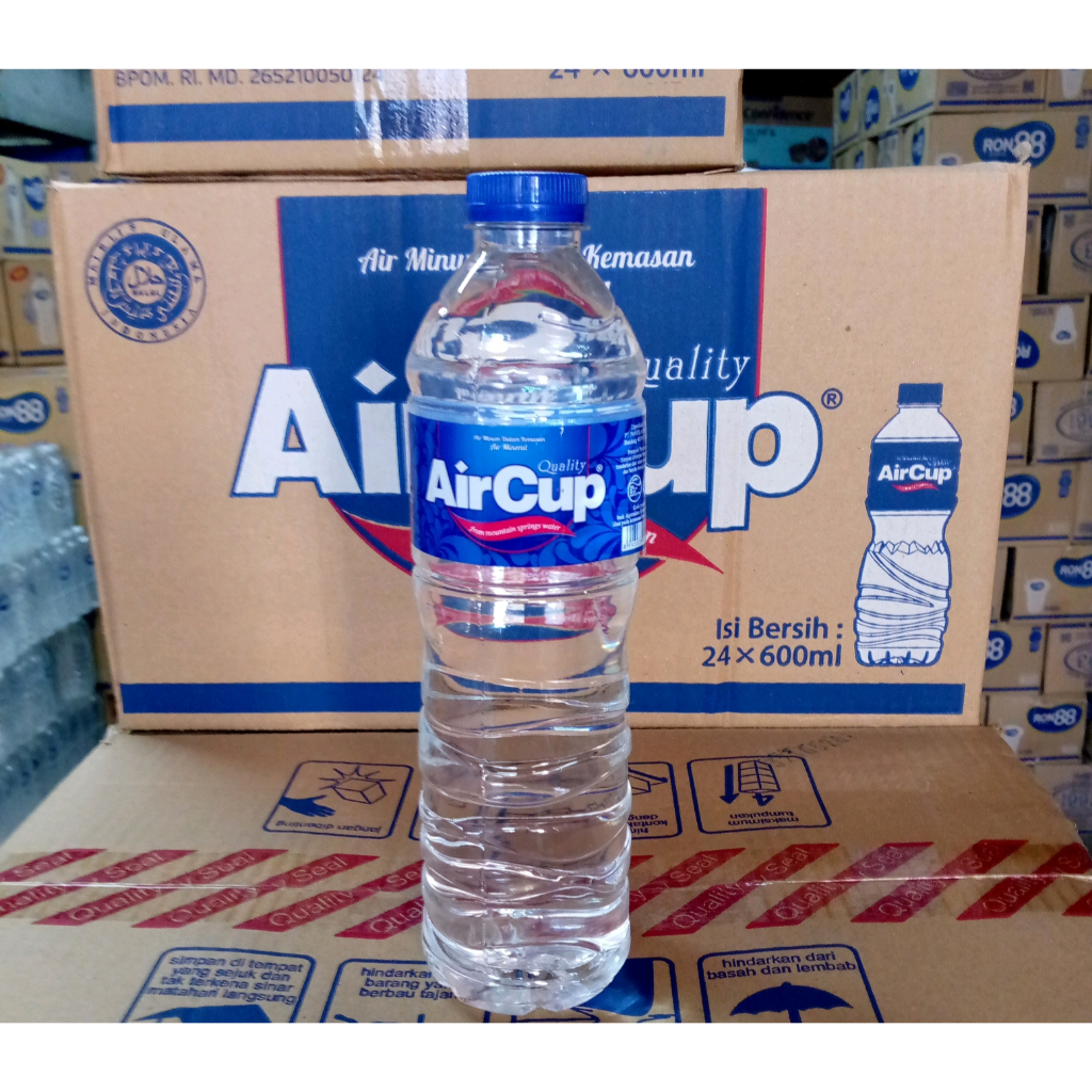 

Air Mineral Botol AIR CUP 600ml 1 DUS isi 24 botol