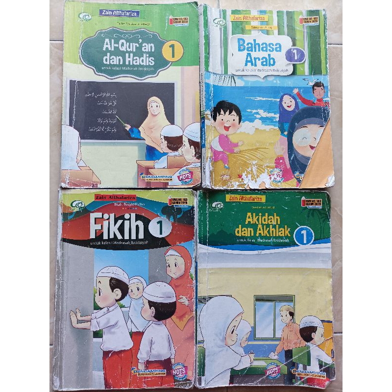 

Buku Fikih Alquran Hadis Akidah Bahasa Arab kls 1