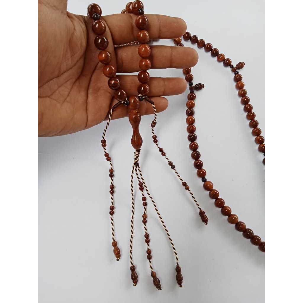 tasbih tijani kaoka bulat 10 mm | tasbih kaoka setting tijani | tasbih thoriqoh | tasbih at-tijaniya