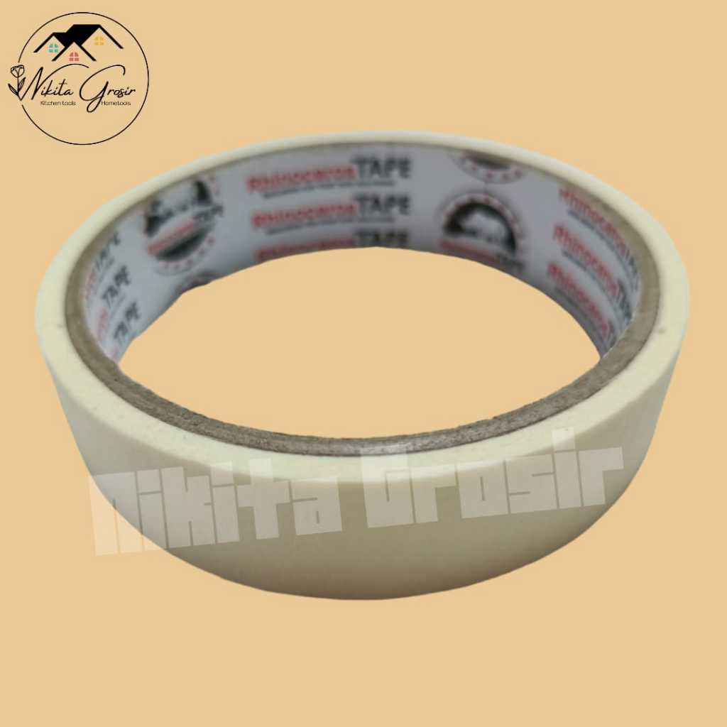 

(B) Masking Tape 2cm / Lakban Isolasi Kertas 2cm Kecil
