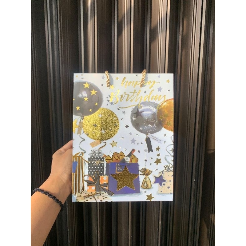 

paperbag ulang tahun/paper bag birthday/tas kado ulang tahun