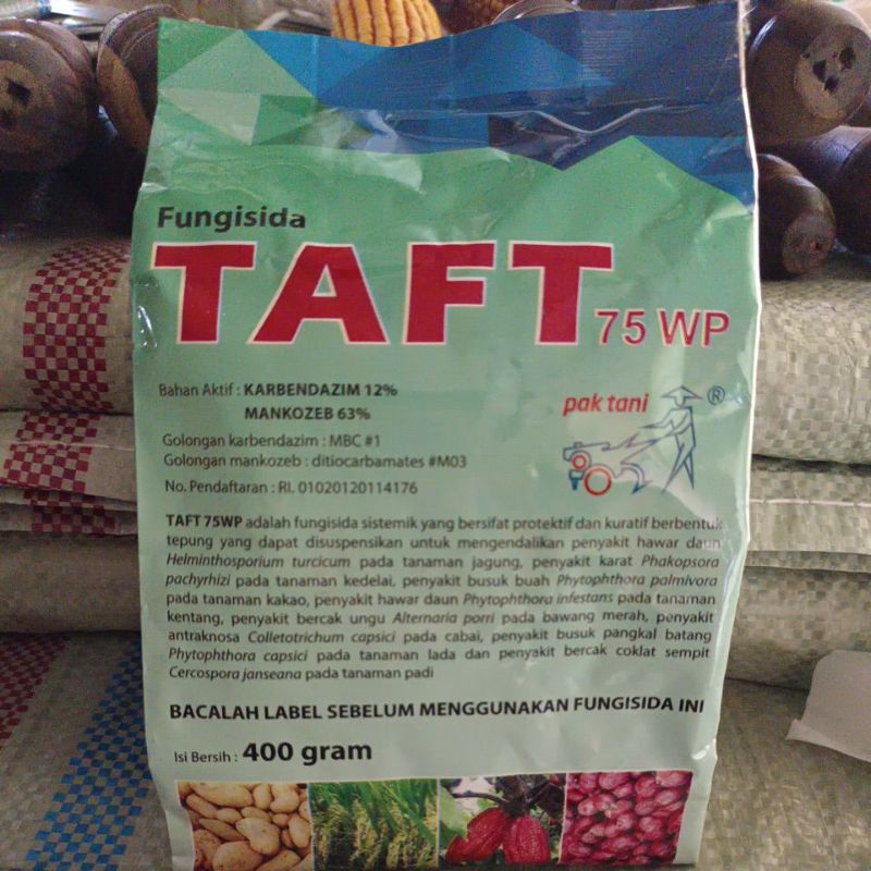 FUNGISIDA TAFT 75 WP 400 GRAM