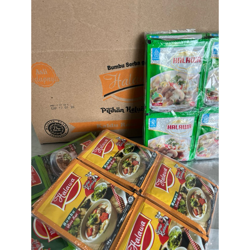 

halawa mix bumbu kaldu