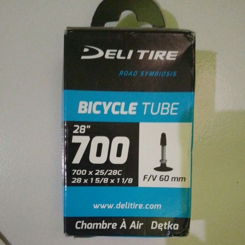ban dalam sepeda roadbike 700x25/28c
