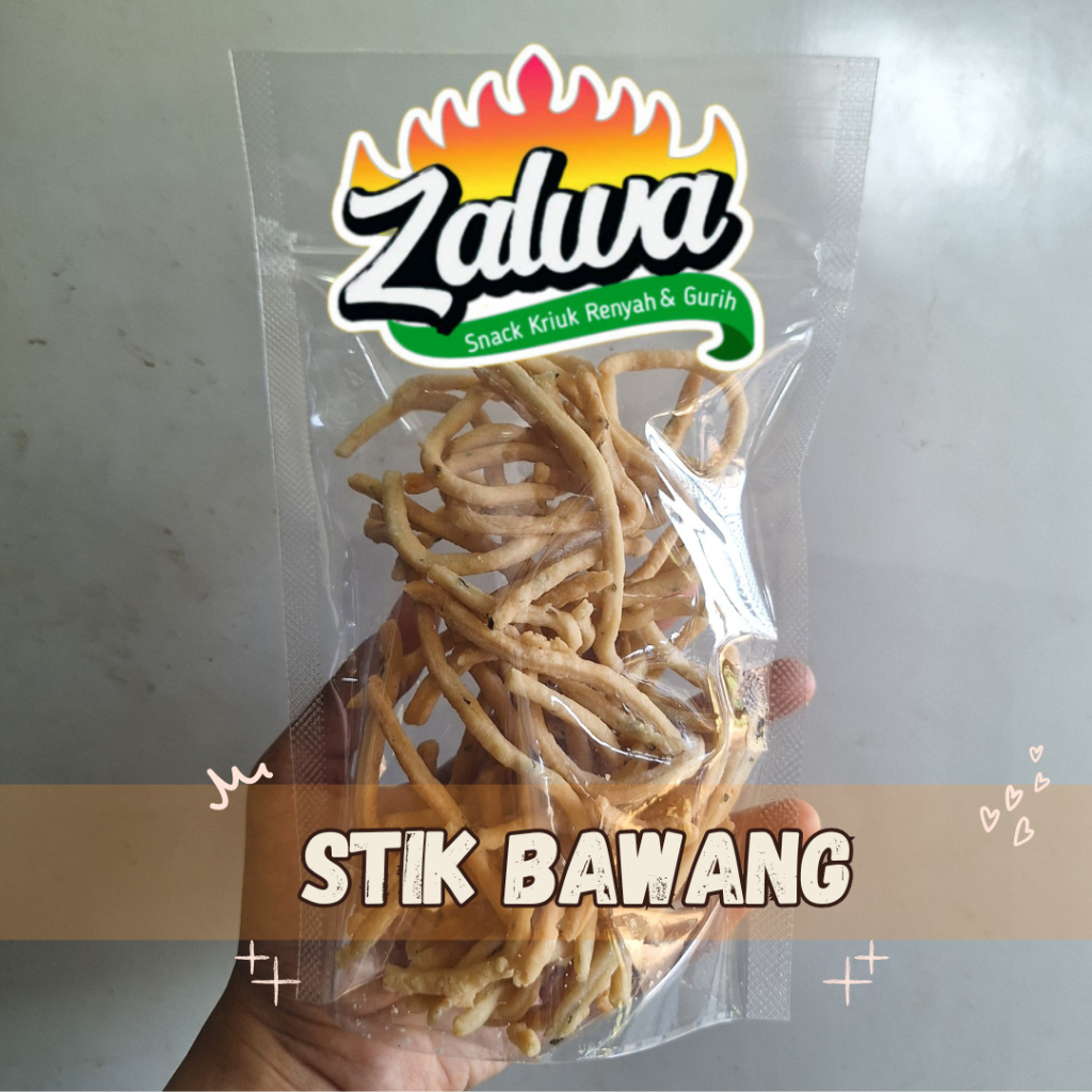 

[KERIPIK ZALWA] STIK BAWANG OLEH-OLEH KHAS LAMPUNG BERBAGAI VARIAN RASA