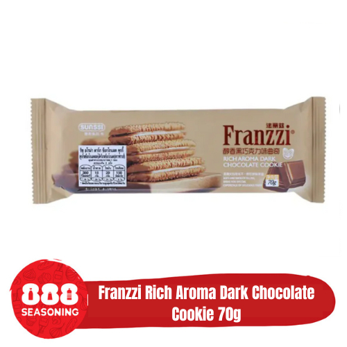 

Franzzi Rich Aroma Dark Chocolate Cookie Halal 70g
