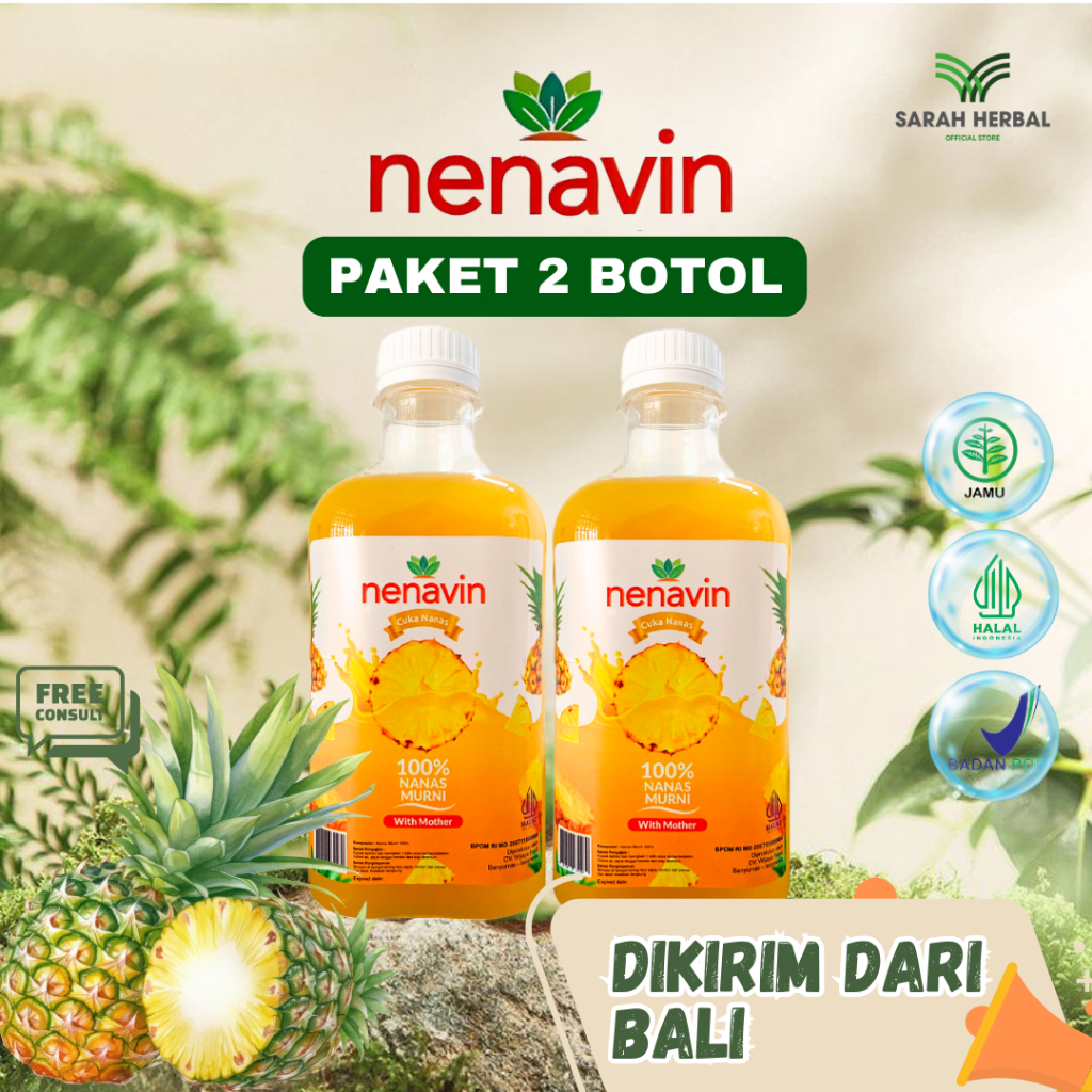 

NEPAKET 2 BOTOLNAVIN 100% Cuka Nanas Asli Membantu Mengatasi Diabetes dan Kontrol Gula Darah Dikirim dari Bali