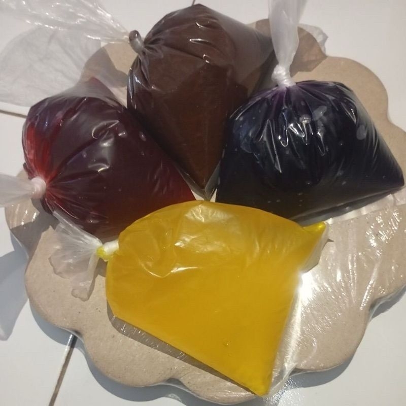 

Promo | Slay/Selay Ecer Coklat, Nanas, Strawberry, Blueberry Repack 250gr / topping rotil/Kue