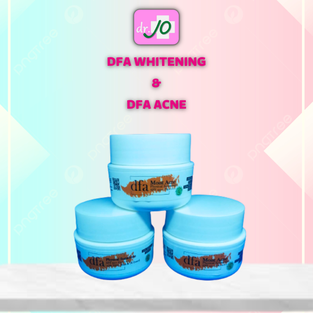 DFA SPF50 PA++ SUNSCREEN DFA  KLINIK DR.JO BPOM HALAL AMAN