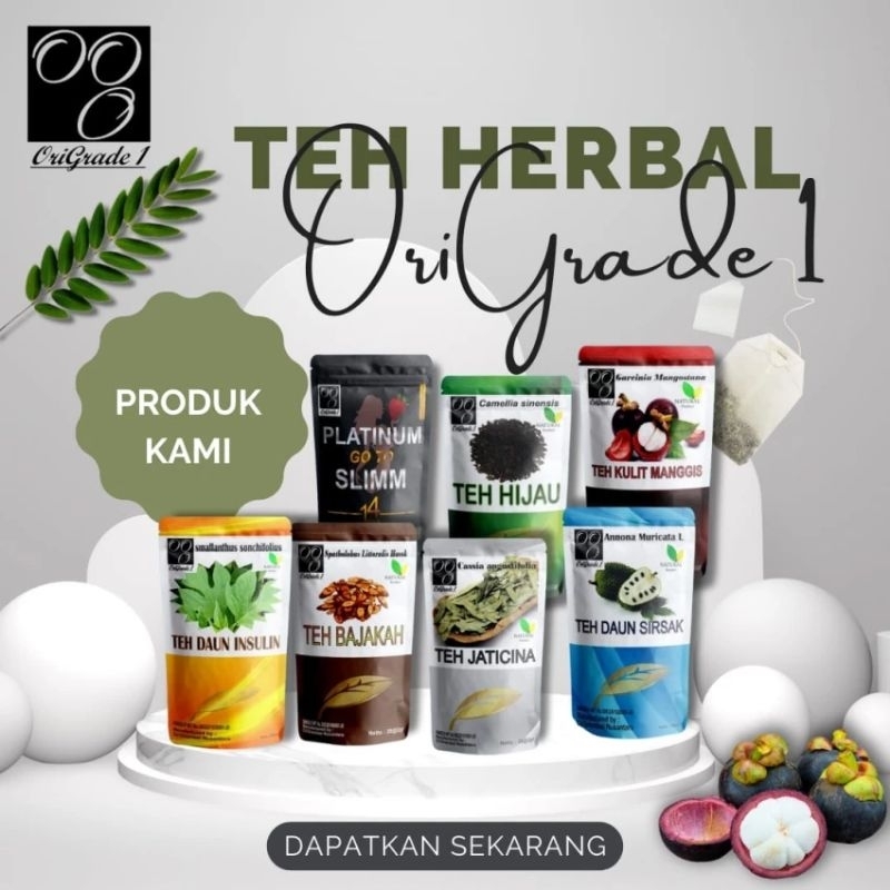 

Teh herbal Orinus | teh celup | alami | original | antioksidan |