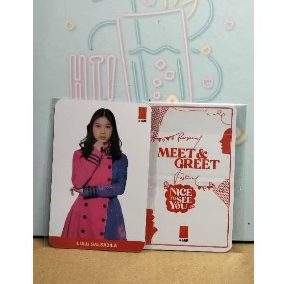 Photocard Offcial Nice to See You Jkt48