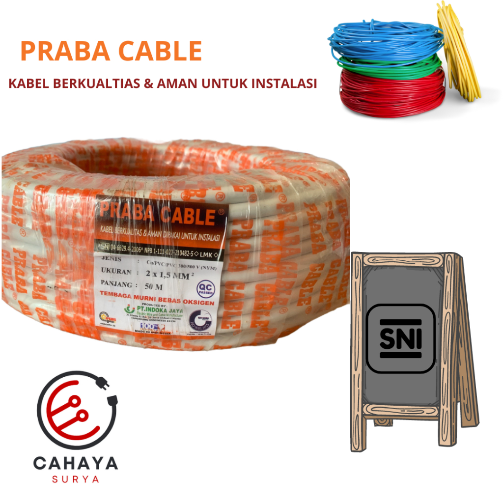 PRABA NYM 2X1,5 50M