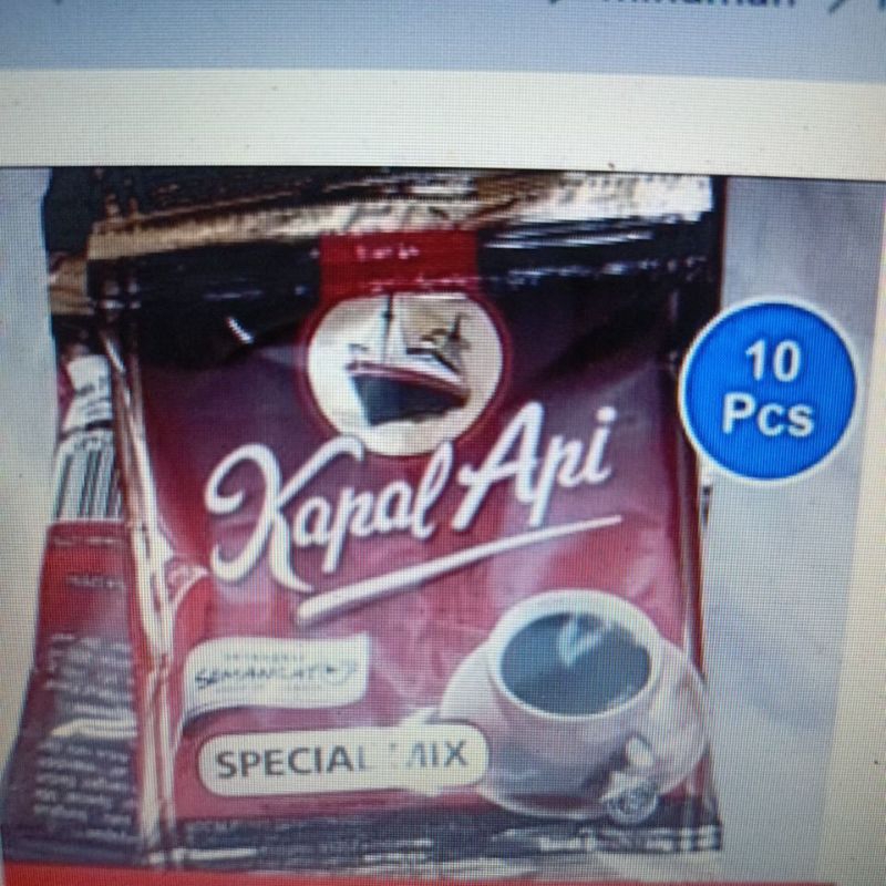 

kopi kapal api bubuk special mix isi 10