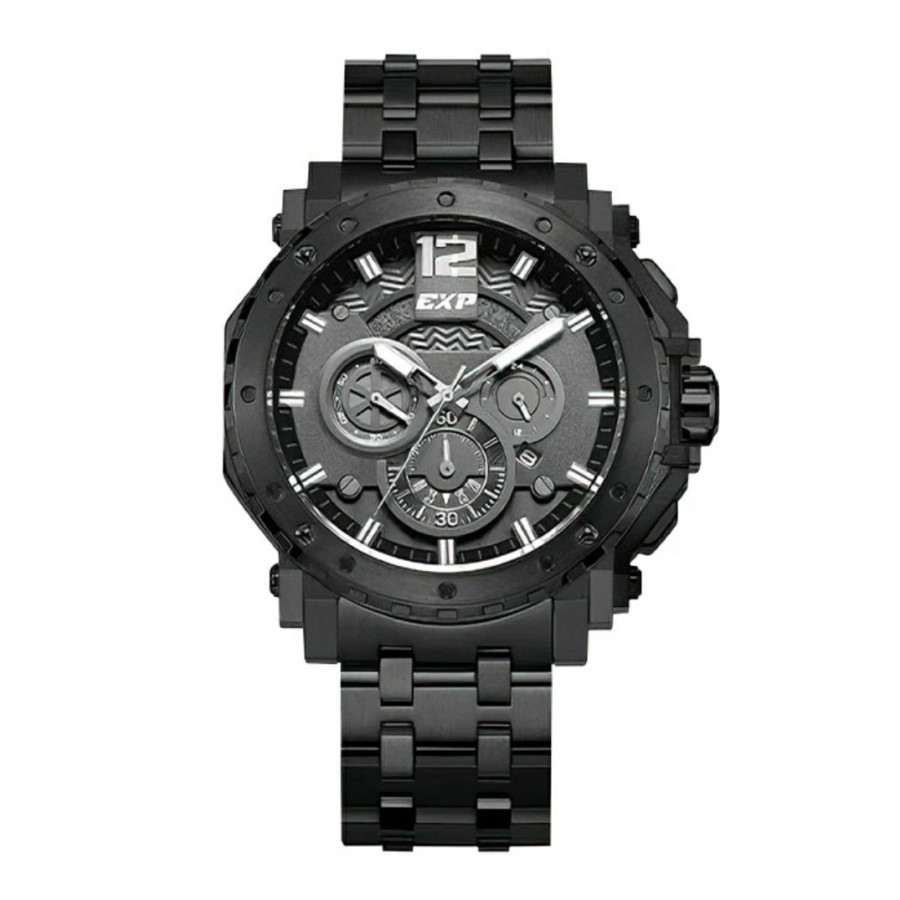 Jam Tangan Pria Expedition EXP 6402 / E 6402 / E6402 Rantai Sporty Watch Original