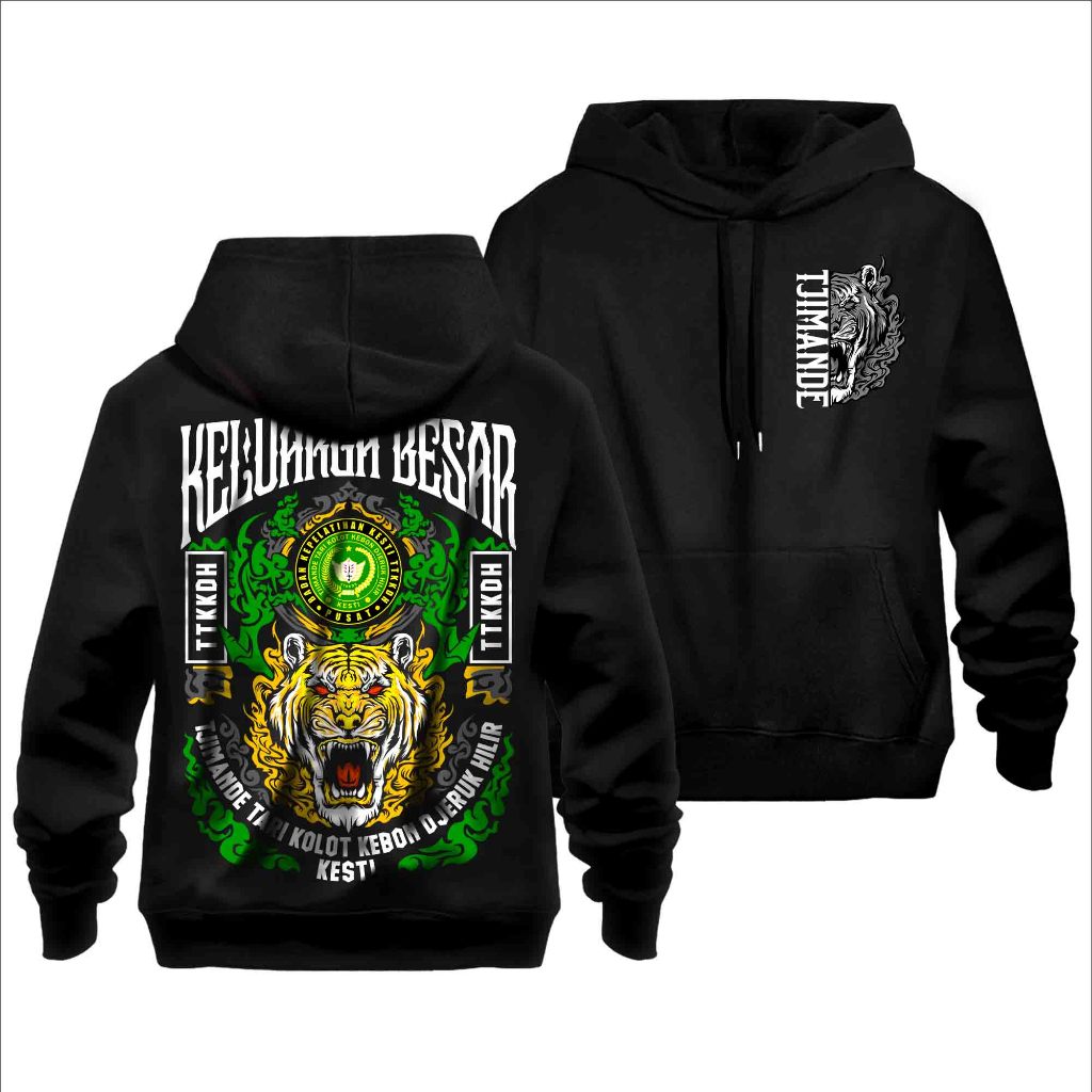 Jaket Hoodie Cimande TTKKDH KESTI Indonesia Terbaru - Distro Kaos Pencak Silat Tjimande