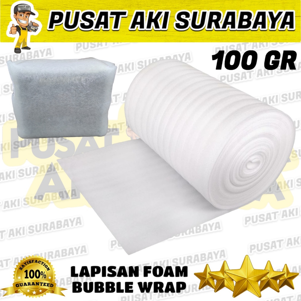 

BUBBLE WRAP FOAM UNTUK LAPISAN AKI LEBIH AMAN