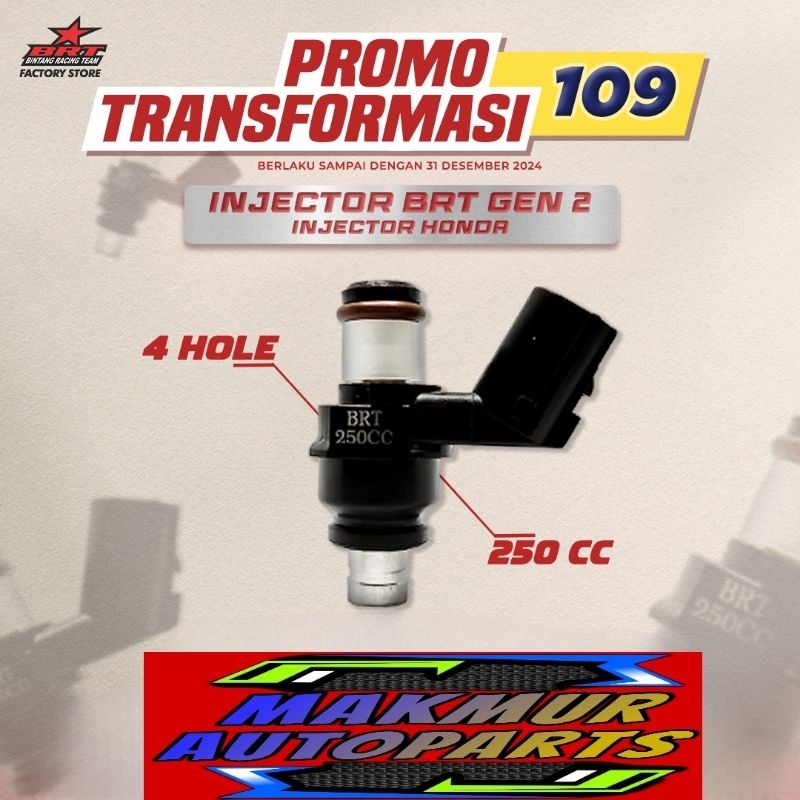 Super Jet Injektor GEN 2 BRT Honda Series Vario 125 150 PCX ADV 150 CB CBR Sonic Beat Supra X 125 FI