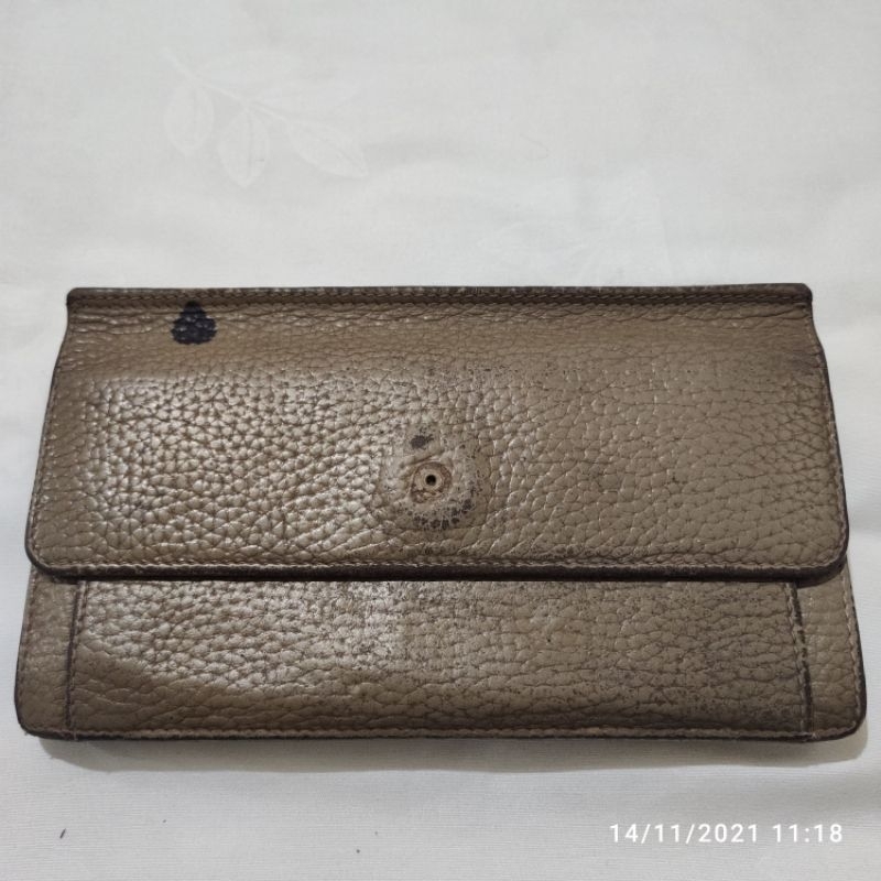 Dompet wanita papillon abu preloved