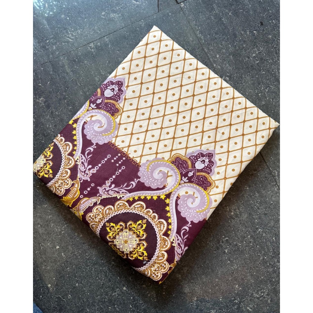 geulis motif batik segitiga cream