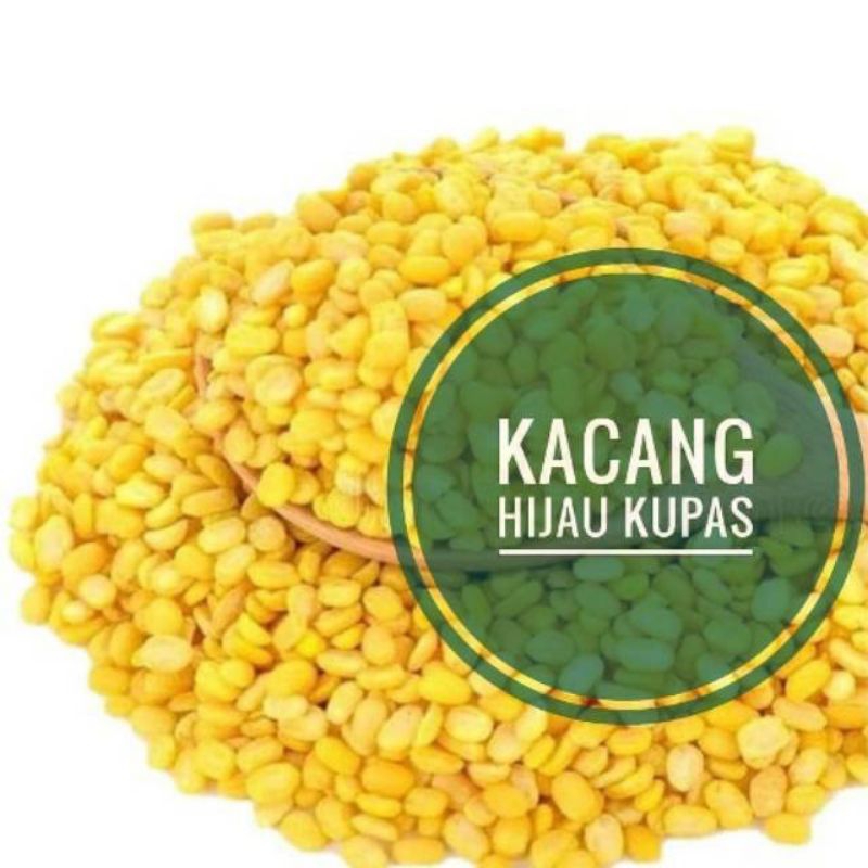 

Kacang hijau kupas repack 250 gr