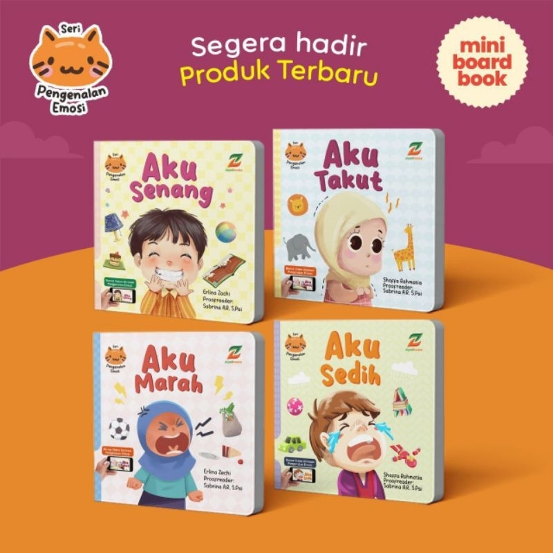 Seri Pengenalan Emosi Anak Ziyad Books Buku Anak