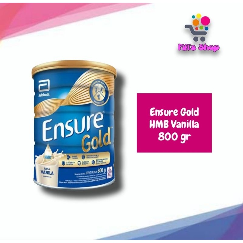 

Susu Ensure Vanilla Gold 800 gr
