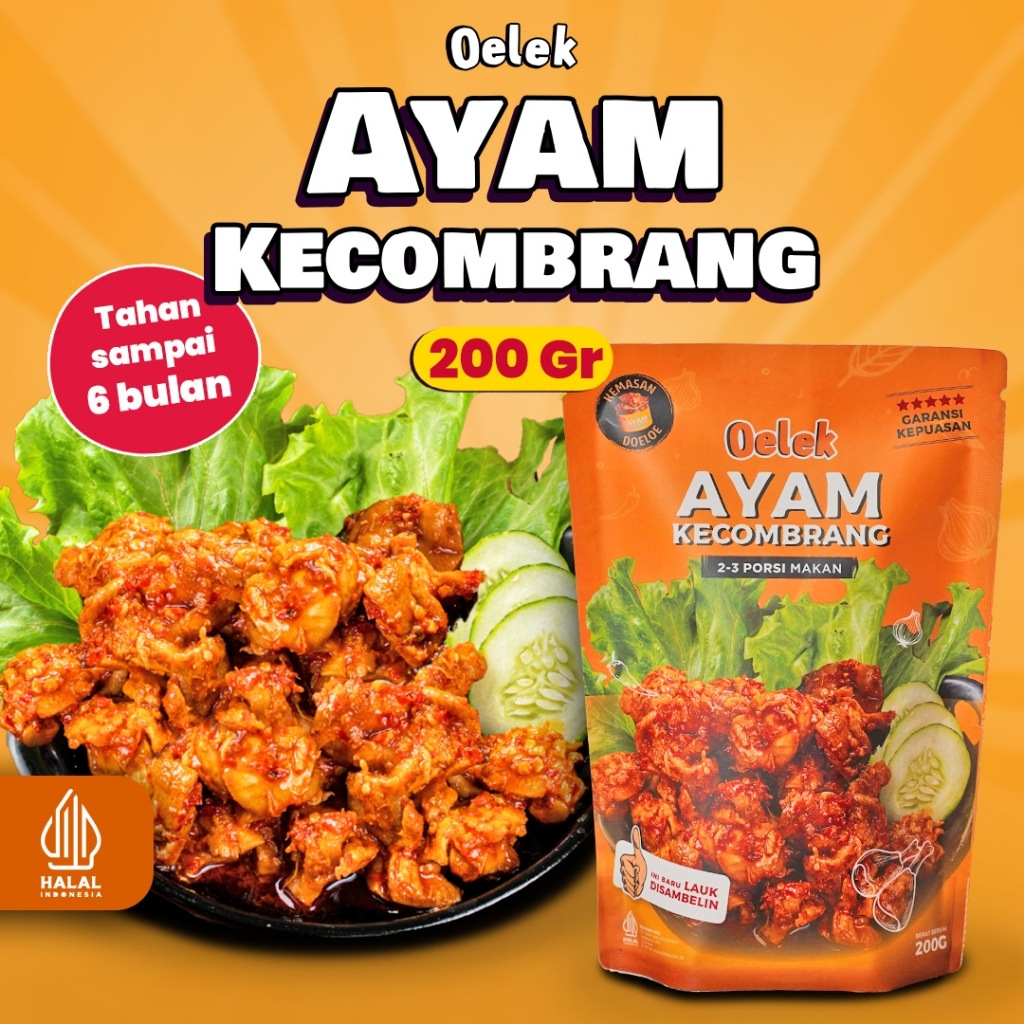 

AYAM KECOMBRANG BY OELEK - LAUK AYAM KECOMBRANG SIAP SAJI 200 GR