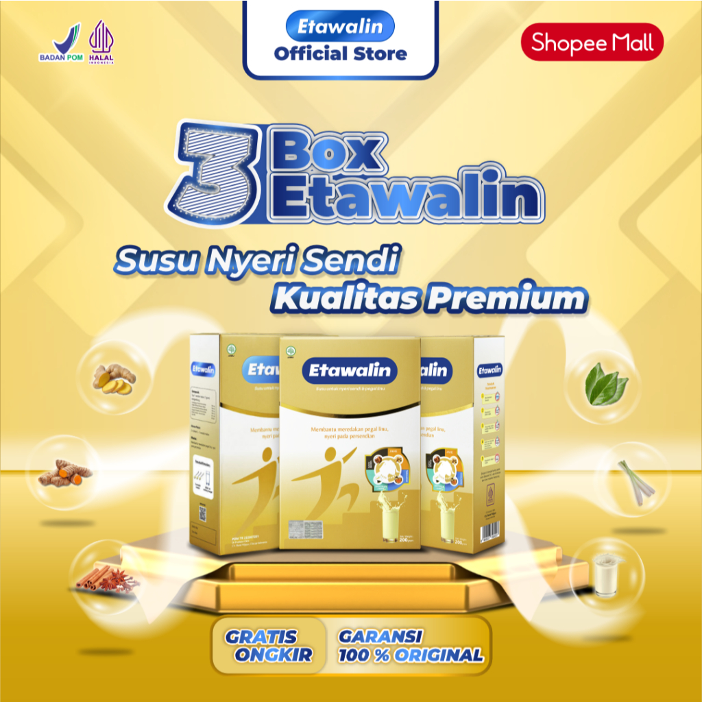 

Etawalin - Susu Kambing Nyeri Sendi 3 Box