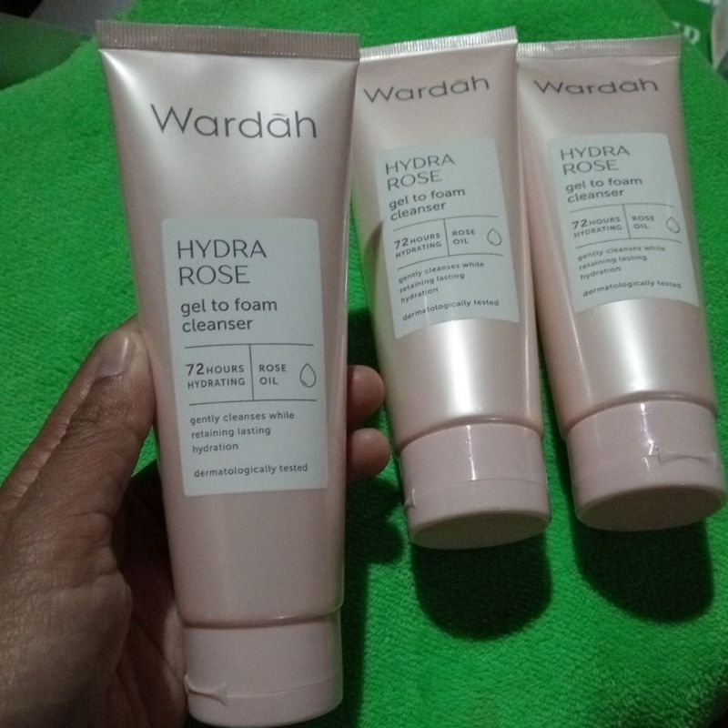 FACIAL FOAM WARDAH HYDRA ROSE 100ml