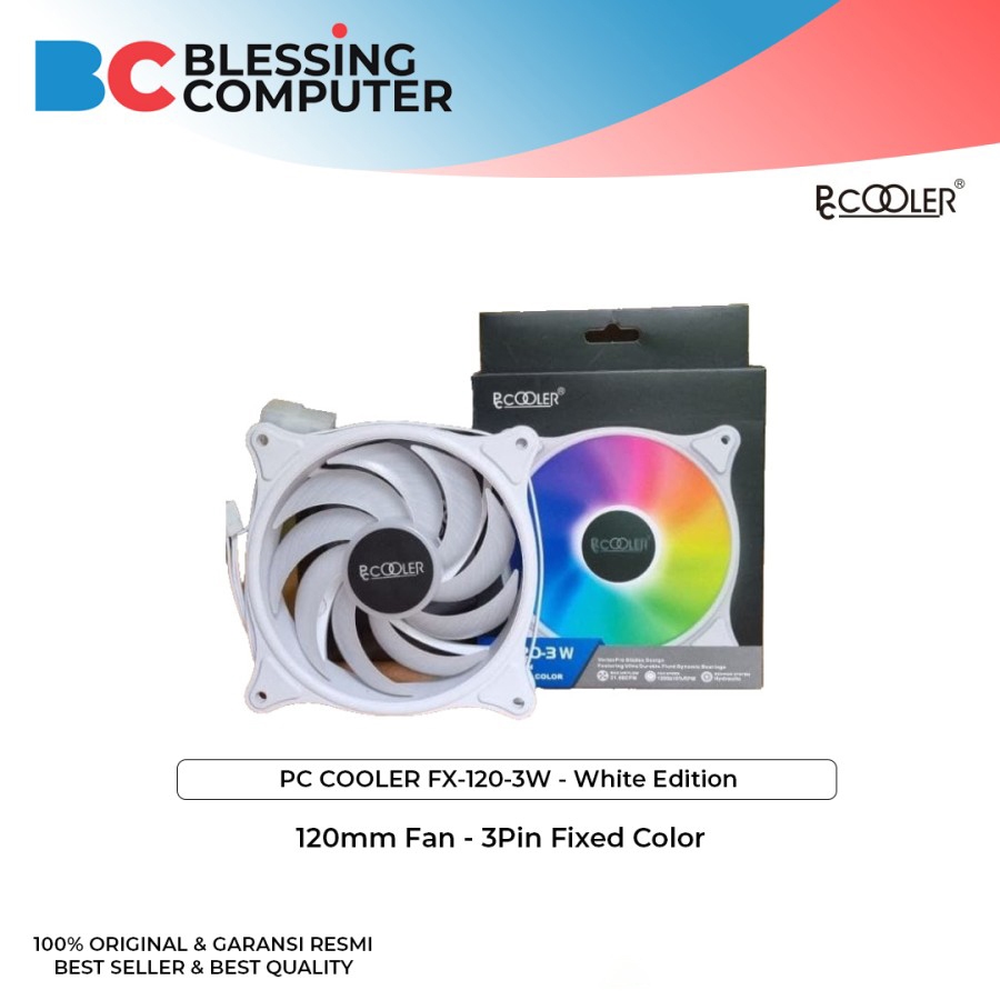 Fan Casing PCCooler FX120 3W 120mm Fan 3Pin Fixed / PCCooler FX-120-3W