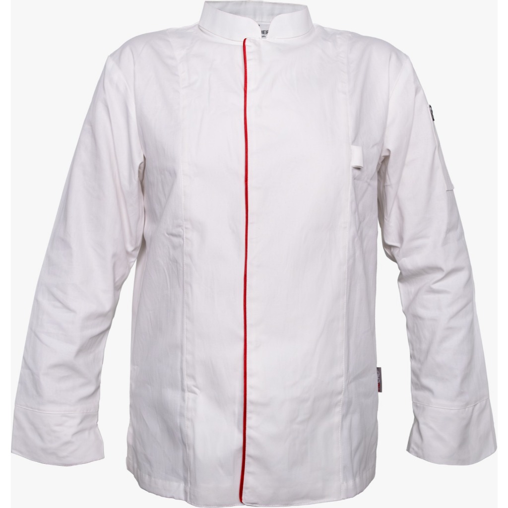 MUCHEF Chef Jacket / Baju Koki Baara White