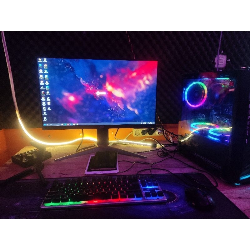 KOMPUTER GAMING & LIVER STREAMING PAKET LENGKAP