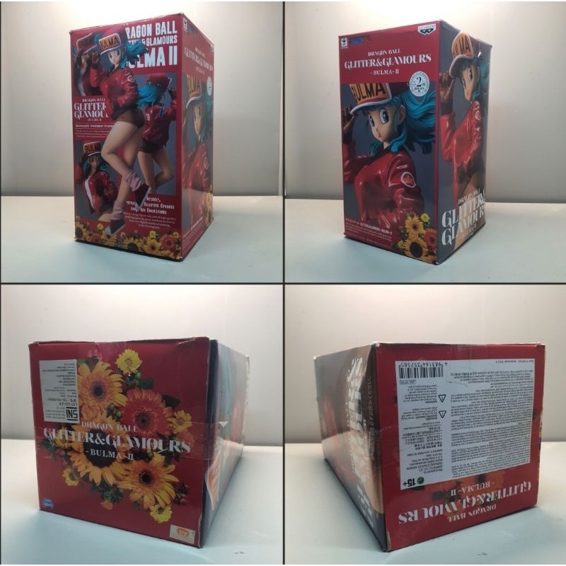 Bulma Glitter and Glamours Original figure