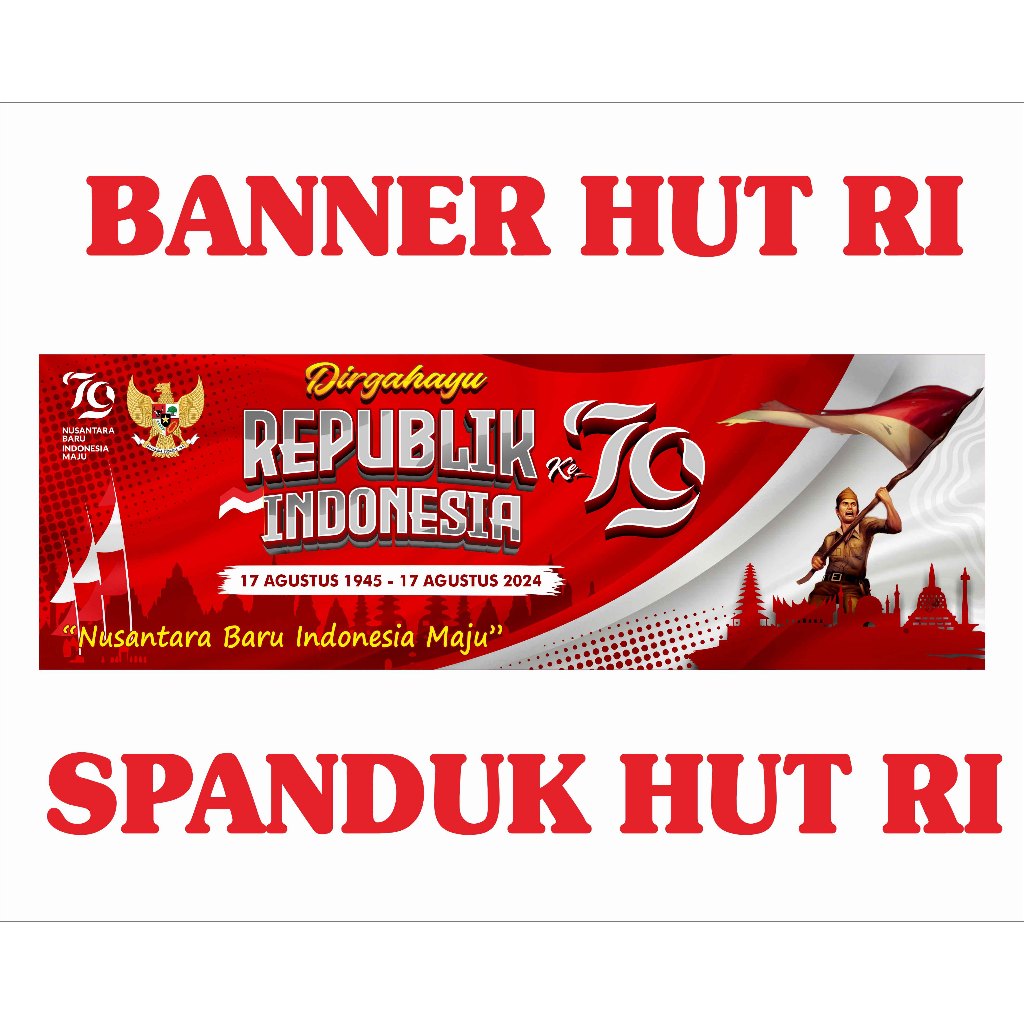 BANNER HUT RI 79_SPANDUK HUT RI 79
