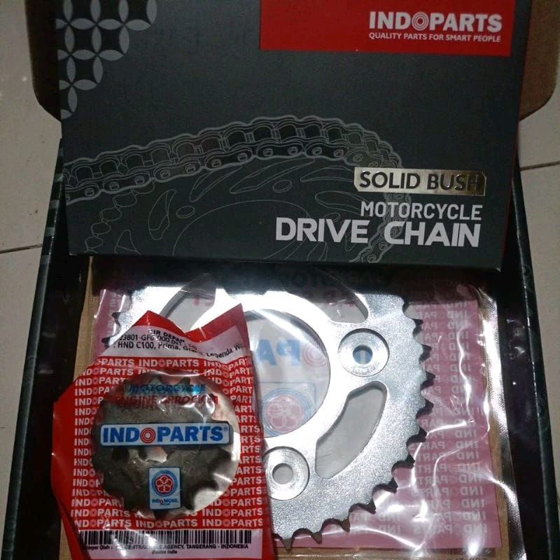 GEARSET SUPRA FIT NEW ( KTL 14T-36T 428-106 ) ORIGINAL INDOPARTS