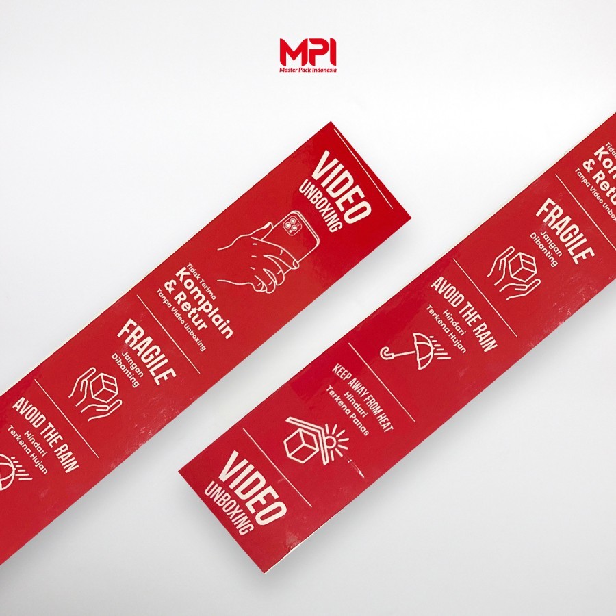 

LAKBAN VIDEO UNBOXING FRAGILE MERAH- WAJIB UNBOXING - UNBOXING MPI 72 YARD