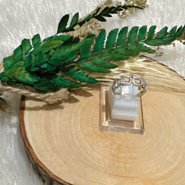 cincin model rantai perak 925