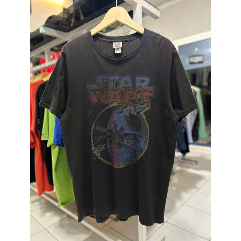BAJU KAOS TSHIRT OBLONG LENGAN PENDEK STARWARS JUNK FOOD