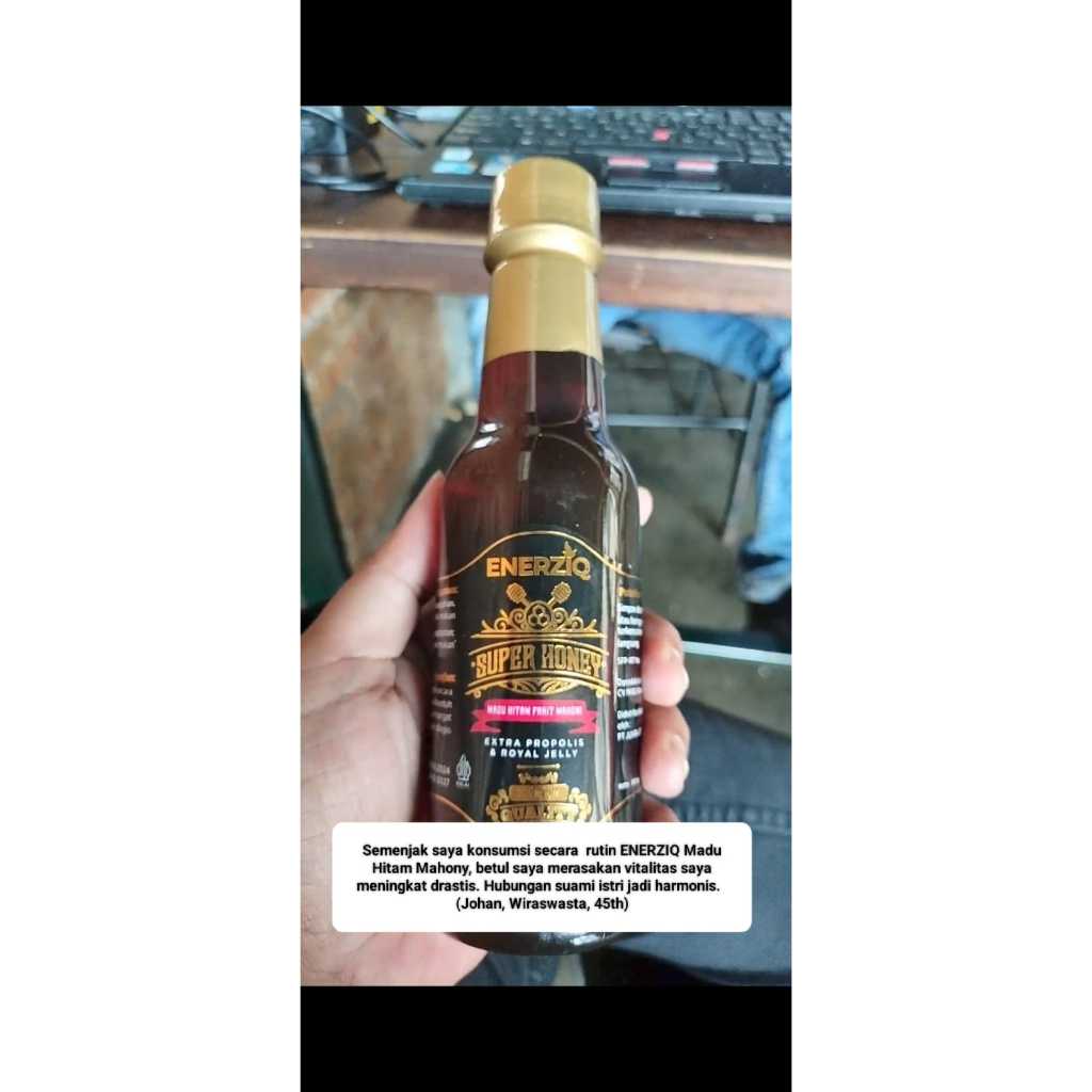 

ENERZIQ Super Honey Madu Hitam ASLI Original