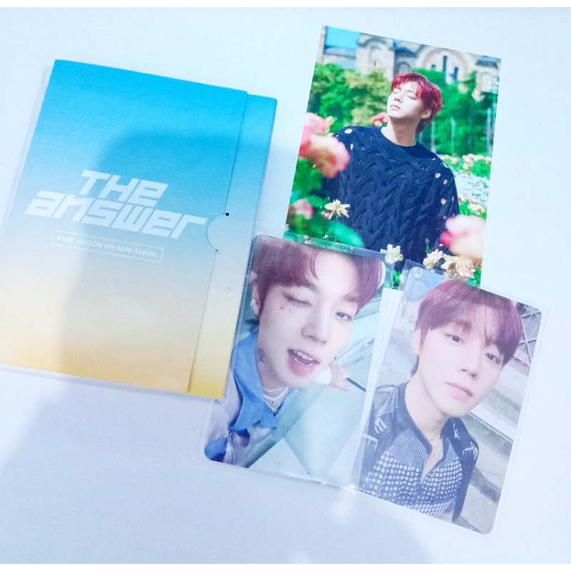 Park Jihoon 6th mini album THE ANSWER platform album