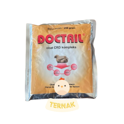 Doctril 250 gram Obat Ayam CRD Enrofloxacin Medion