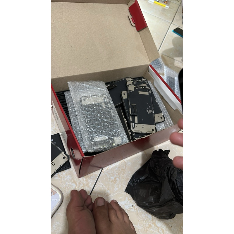 lcd iphone xr ori copotan