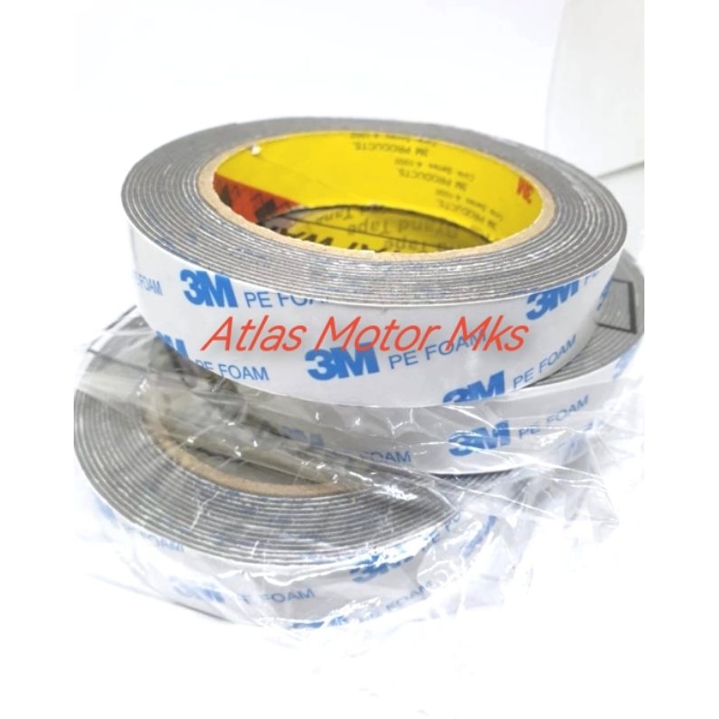 

[1PC] DOUBLE TAPE ISOLASI BOLAK BALIK 3M PUTIH 2CM x 4METER